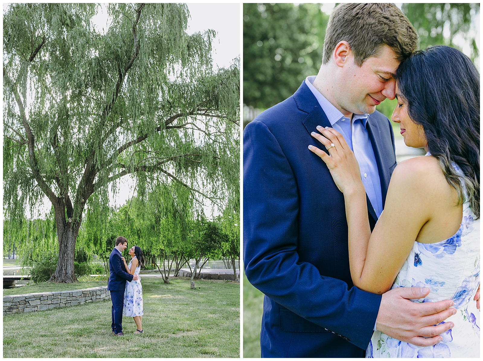 Mall Engagement Photos romantic photos