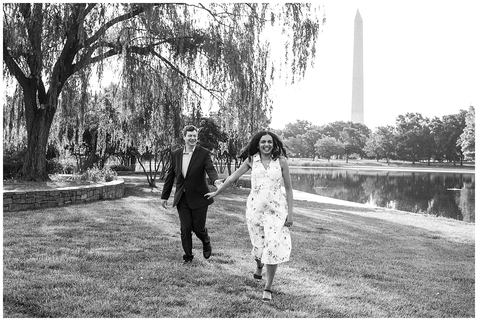 couple running for fun