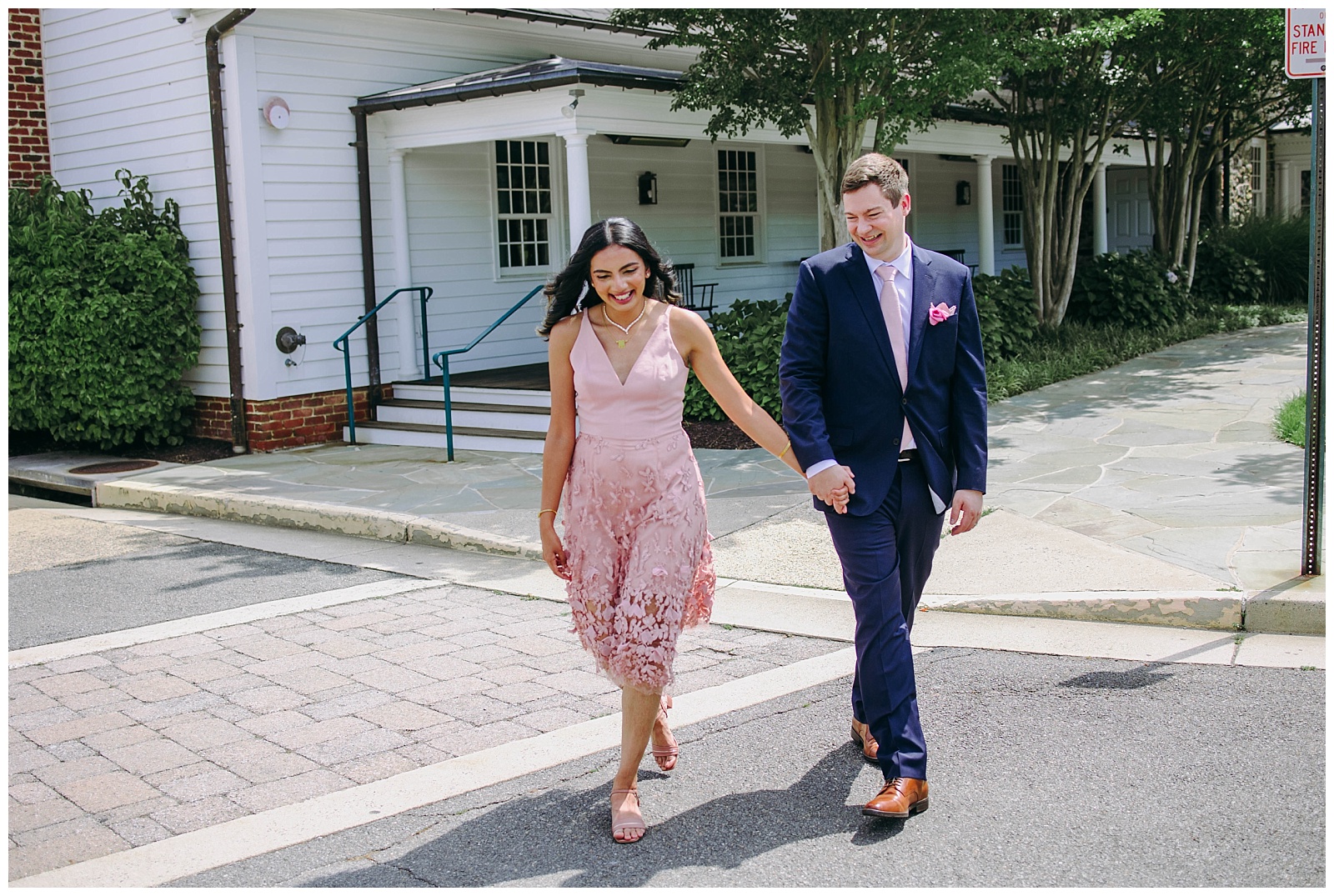 bride and groom portraits at clydes