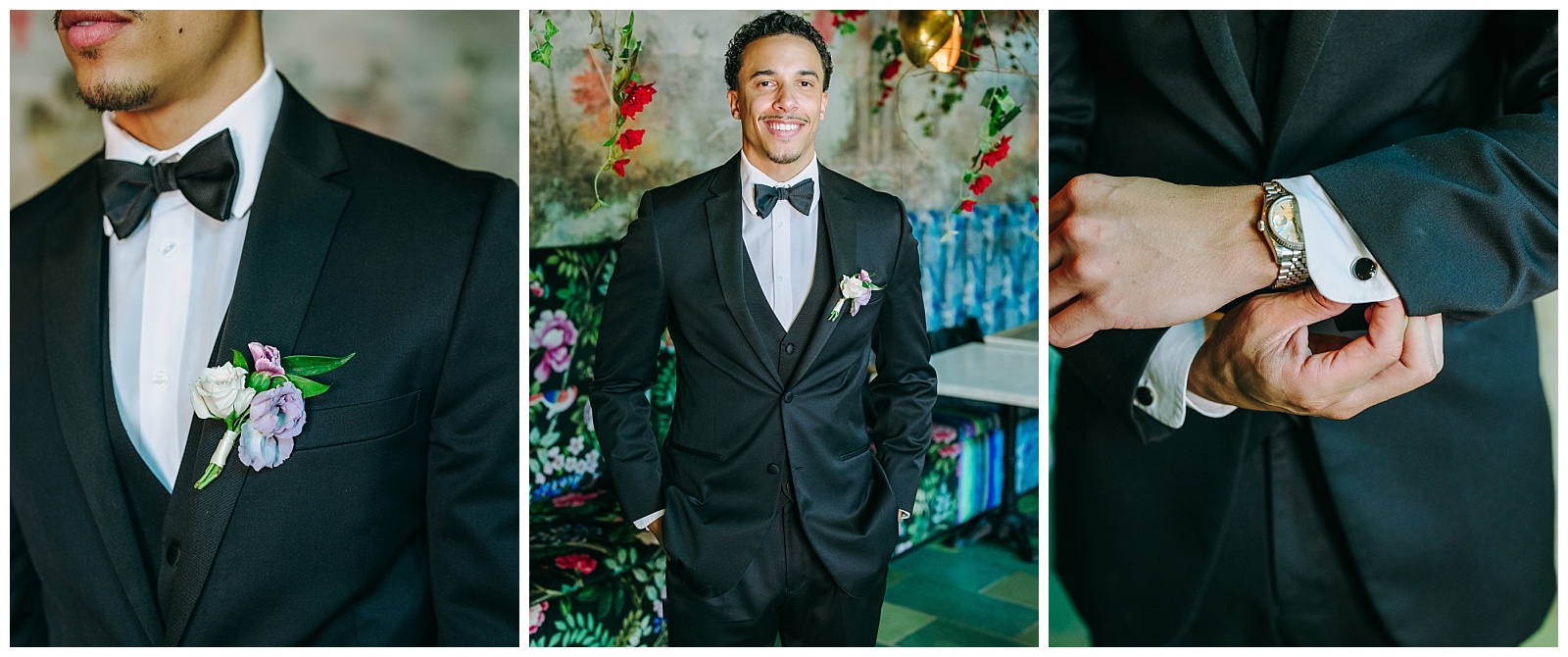 groom getting ready